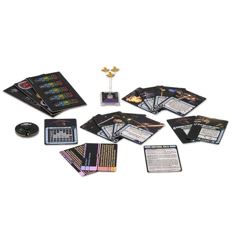 Star Trek - Attack Wing Wave 10 1st Wave Attack Fighters Expansion Pack - Ozzie Collectables