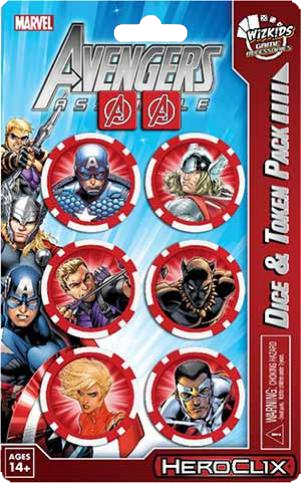 Heroclix - Marvel Avengers Assemble Captain America Dice Pack - Ozzie Collectables