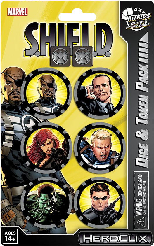 Heroclix - Nick Fury Agent of SHIELD Dice & Token Pack - Ozzie Collectables