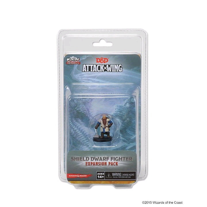 Dungeons & Dragons - Attack Wing Wave 6 Shield Dwarf Fighter Expansion Pack - Ozzie Collectables