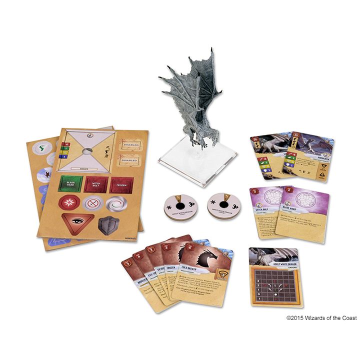 Dungeons & Dragons - Attack Wing Wave 6 White Dragon Expansion Pack - Ozzie Collectables