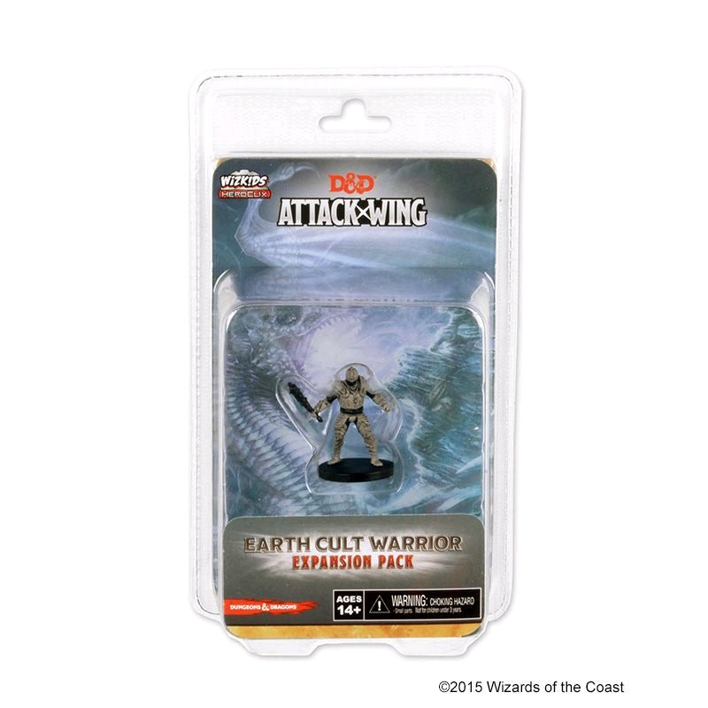 Dungeons & Dragons - Attack Wing Wave 7 Earth Cult Warrior Expansion Pack - Ozzie Collectables
