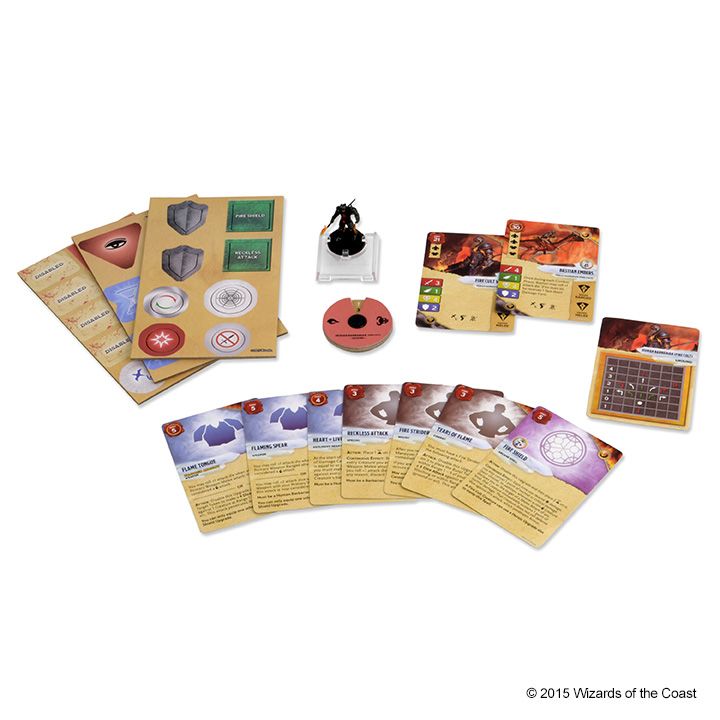 Dungeons & Dragons - Attack Wing Wave 9 Fire Cult Warrior Expansion Pack - Ozzie Collectables