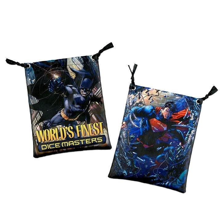 Dice Masters - World's Finest Batman / Superman Dice Bag - Ozzie Collectables