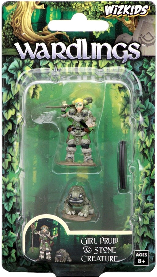 Wizkids Wardlings Wave 2 – Mädchen-Druidin & Steinkreatur – Fantasy-Figurenset Mit Austauschbaren Teilen Für Sammler & Rollenspielfans! Wizkids Wardlings Wave 2 – Mädchen-Druidin & Steinkreatur – Fantasy-Figurenset Mit Austauschbaren Teilen Für Sammler & Rollenspielfans!