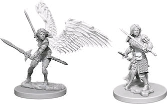 Dungeons & Dragons - Nolzur's Marvelous Unpainted Minis: Aasimar Female Paladin - Ozzie Collectables