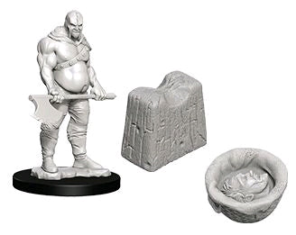 Wizkids - Deep Cuts Unpainted Miniatures: Executioner & Chopping Block - Ozzie Collectables