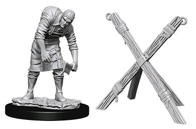 Wizkids - Deep Cuts Unpainted Miniatures: Assistant & Torture Cross - Ozzie Collectables