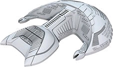 Star Trek - Unpainted Ships: D'Kora Class - Ozzie Collectables
