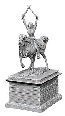 Wizkids - Deep Cuts Unpainted Miniatures: Heroic Statue - Ozzie Collectables