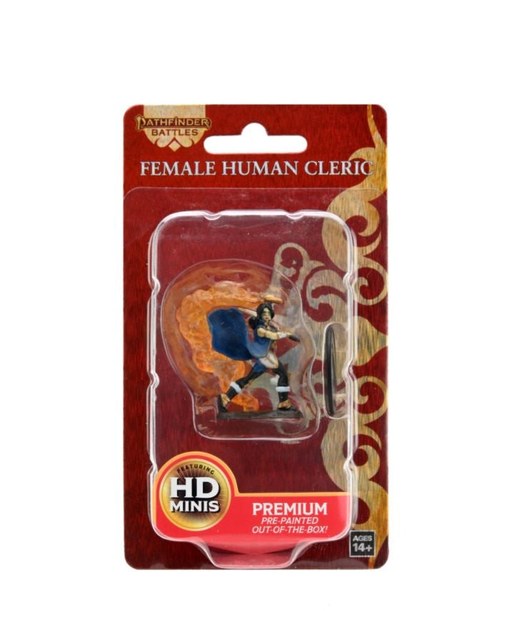 Pathfinder - Human Cleric Female Premium Figure
