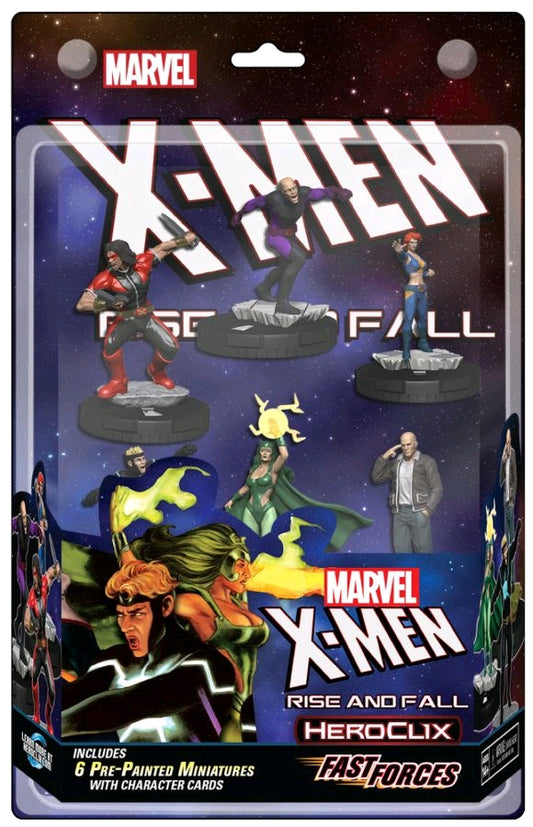 Heroclix - X-Men Rise & Fall Fast Forces 6-pack