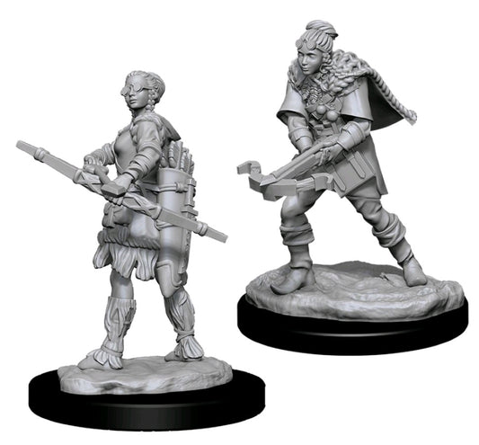 Dungeons & Dragons - Nolzur's Marvelous Unpainted Minis: Female Human Ranger - Ozzie Collectables