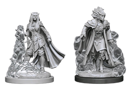 Dungeons & Dragons - Nolzur's Marvelous Unpainted Minis: Female Tiefling Sorcerer - Ozzie Collectables