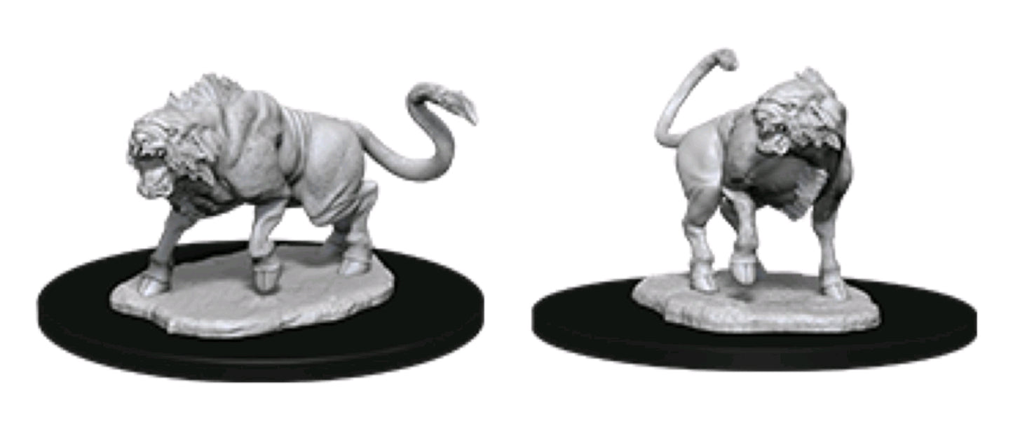 Dungeons & Dragons - Nolzurs Marvelous Unpainted Minis: Leucrotta - Ozzie Collectables