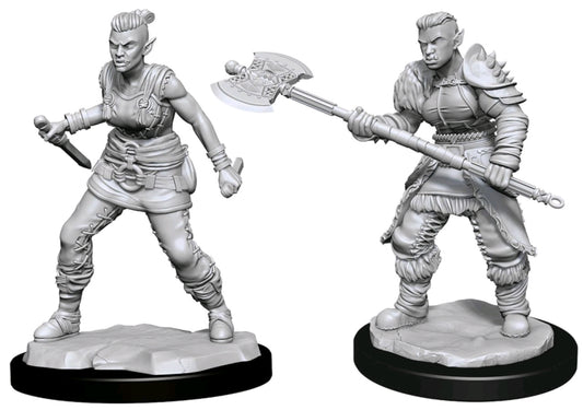 Dungeons & Dragons - Nolzur's Marvelous Unpainted Minis: Orc Barbarian Female