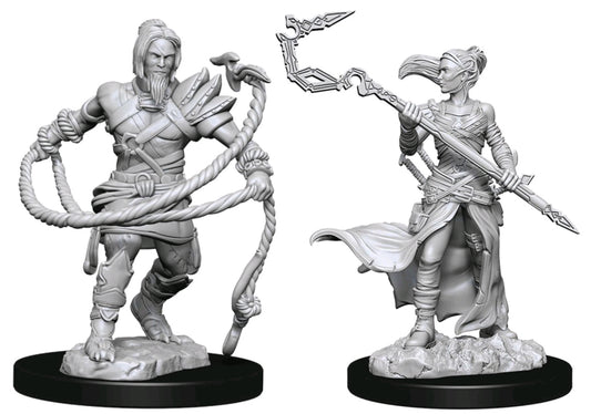 Magic the Gathering - Unpainted Miniatures: Stoneforge Mystic & Kor Hookmaster