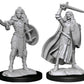Pathfinder - Deep Cuts Unpainted Miniatures: Human Champion Female