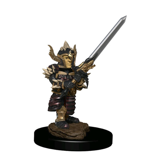 Dungeons & Dragons - Icons of the Realms Halfling Fighter Male Premium Figure