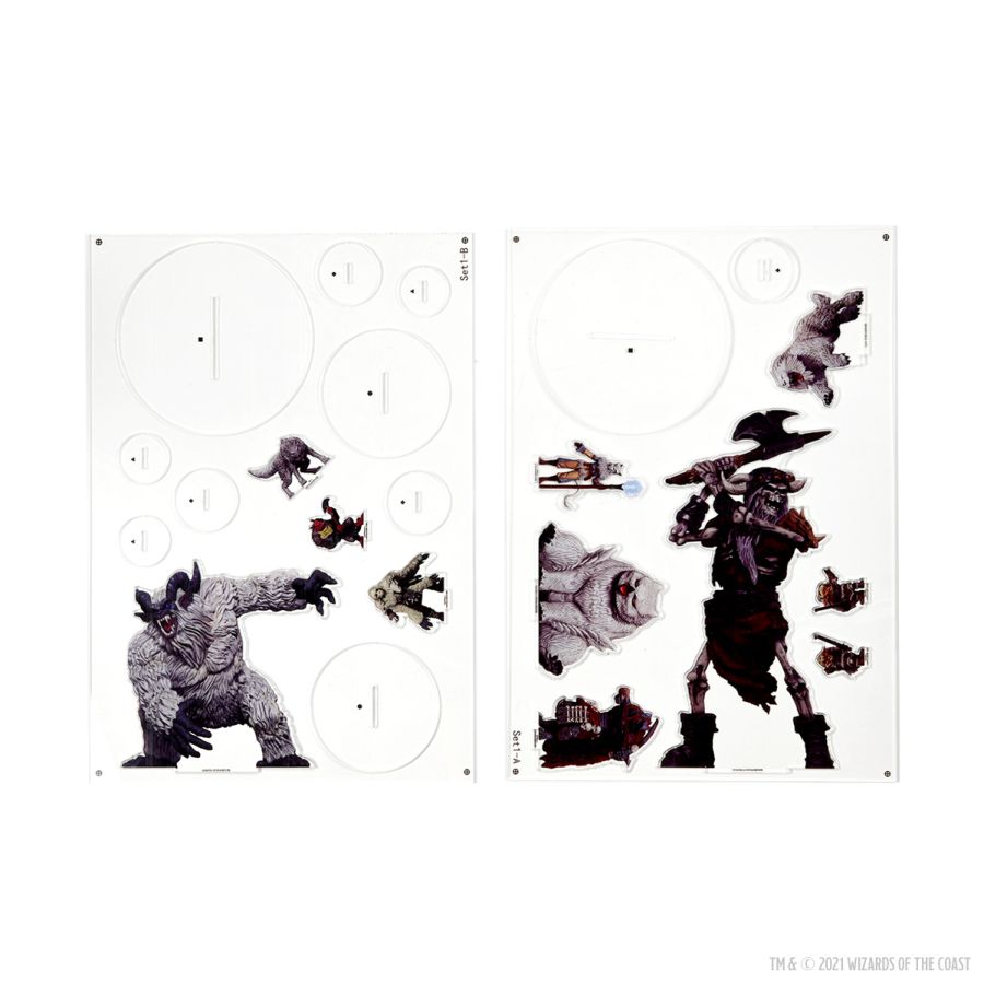 Dungeons & Dragons - Icons of the Realms Icewind Dale 2D Frost Giant Skeleton
