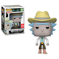 Rick and Morty - Western Rick 2018 San Diego Summer Convention Exclusive Pop! Vinyl #363