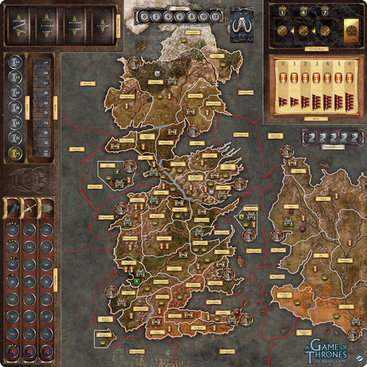 A Game of Thrones Board Game Mother of Dragons Gamemat