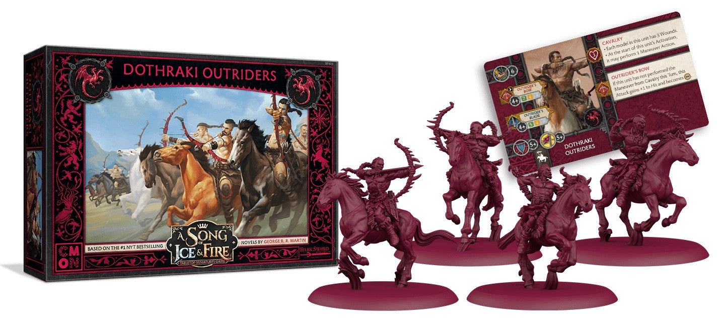 A Song of Ice and Fire TMG - Dothraki Outriders