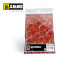 Ammo by MIG - Dioramas - Marble - Red Marble - Sheets of Marble 2pc