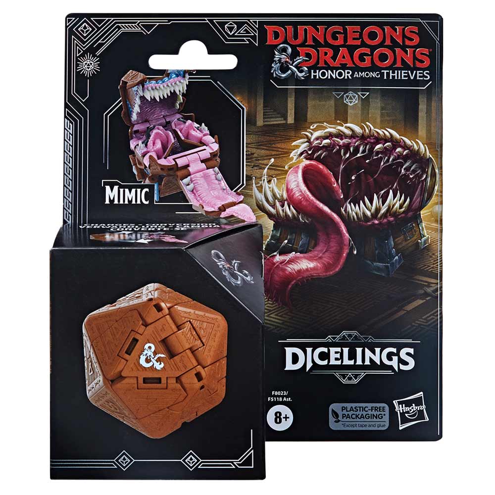 D&D Dicelings Dark Brown Mimic