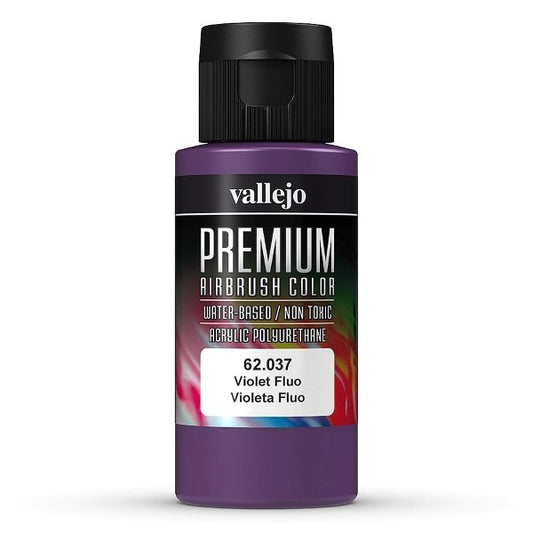 Vallejo Premium Colour Fluorescent Violet 60 ml - Ozzie Collectables