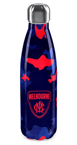 AFL Drink Bottle Stainless Steel Wrap Melbourne Demons