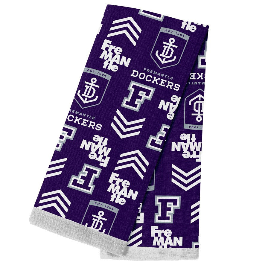 AFL Tea Towel Fremantle Dockers