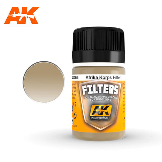 AK Interactive Weathering Products - Filter for Afrika Korps Vehicles