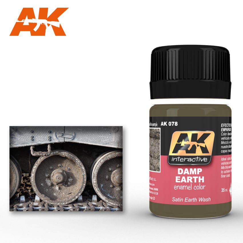 AK Interactive Weathering Products - Damp Earth Effects