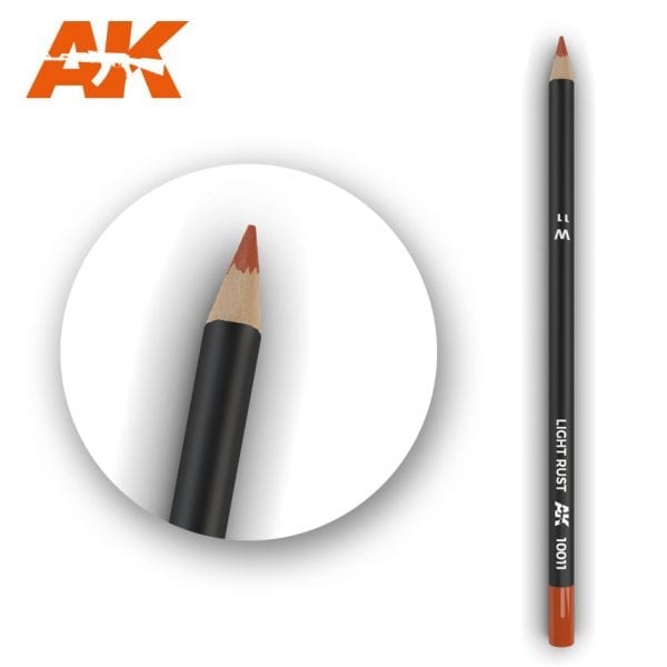 AK Interactive Weathering Pencils - Light Rust