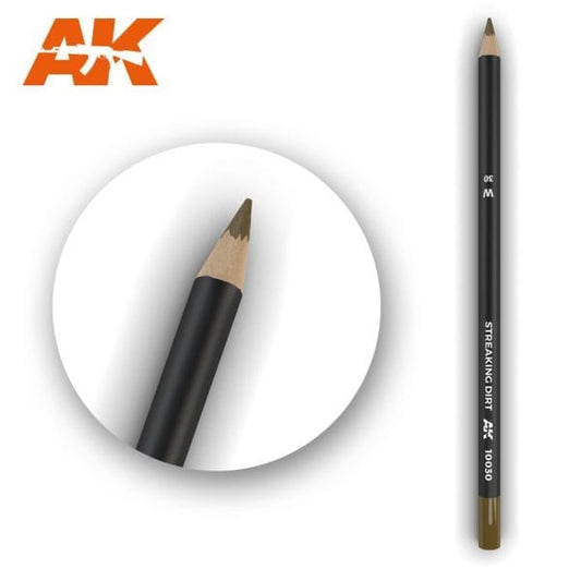 AK Interactive Weathering Pencils - Streaking Dirt