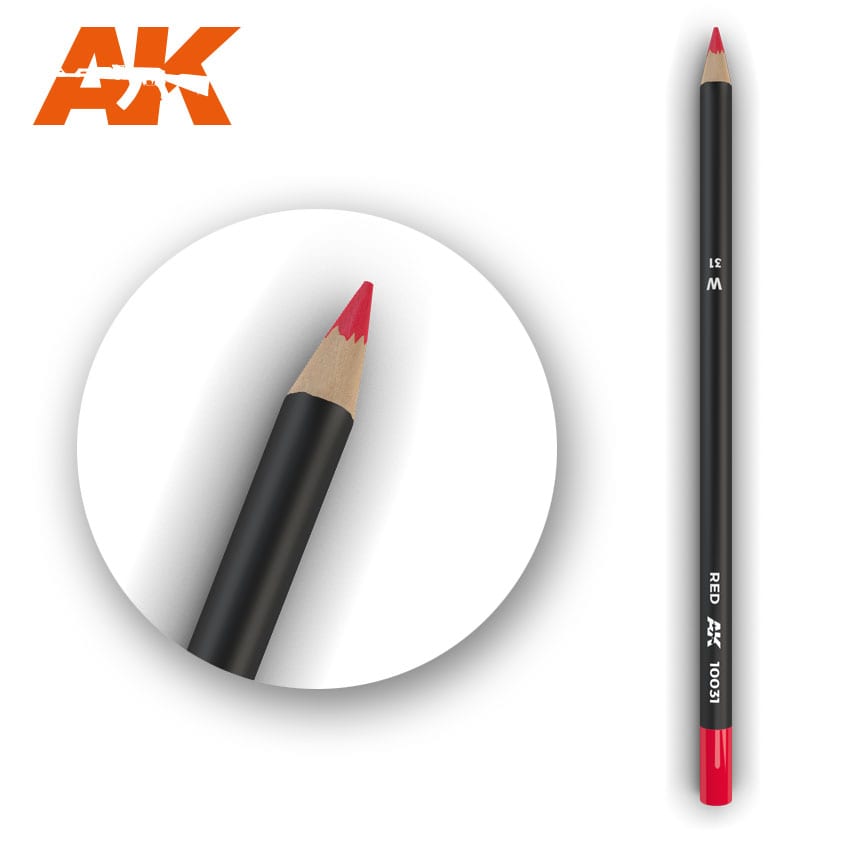 AK Interactive Weathering Pencils - Red