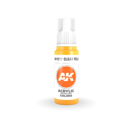 AK Interactve 3Gen Acrylics - Clear Yellow 17ml
