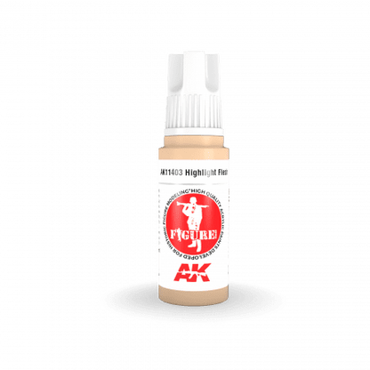 AK Interactive 3Gen Figures Acrylics - Highlight Flesh 17ml
