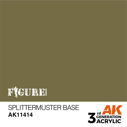 AK Interactive 3Gen Figures Acrylics - Splittermuster Base 17ml