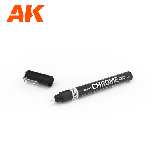 AK Interractive Auxiliaries - Silver Marker