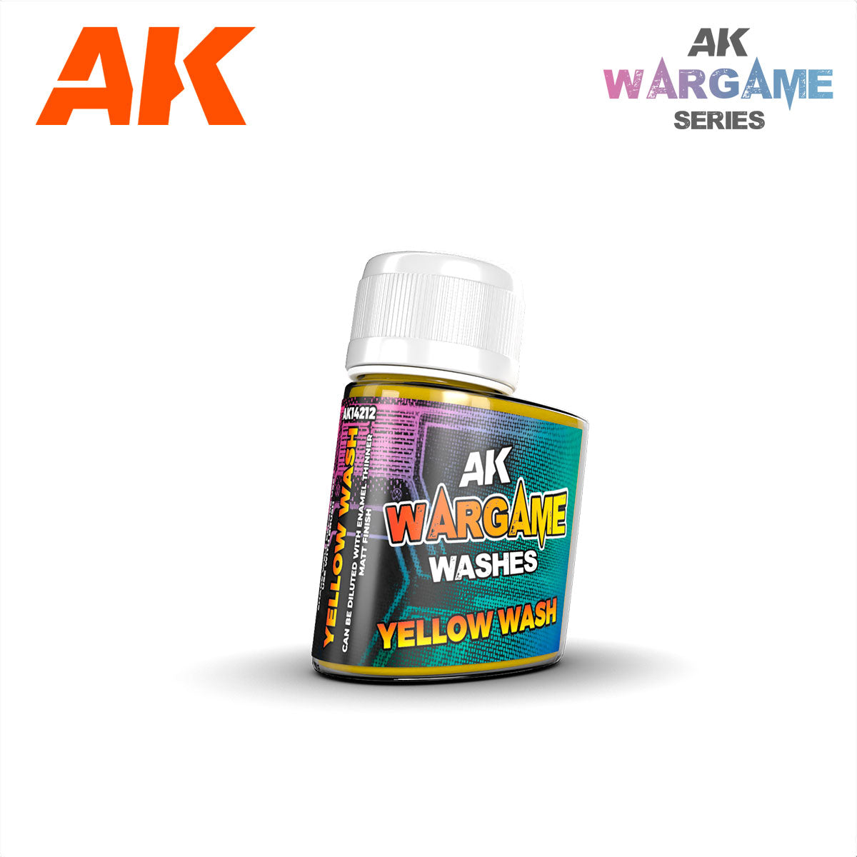 AK Interactive Washes - Yellow Wash 35ml