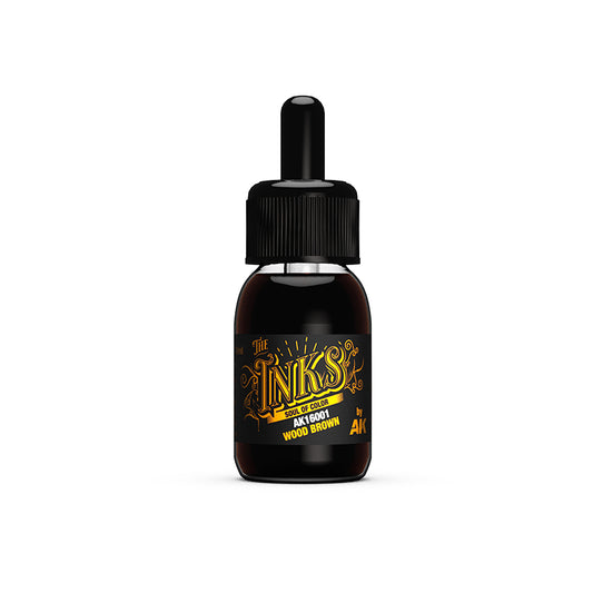 AK Interactive - The Inks - Wood Brown 30ml