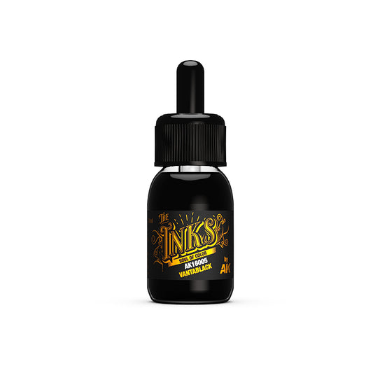 AK Interactive - The Inks - Vantablack 30ml