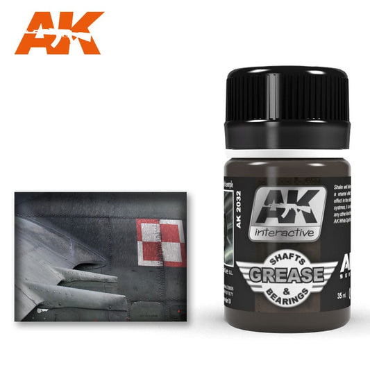 AK Interactive Weathering Products - Wash for Shafts and Bearings