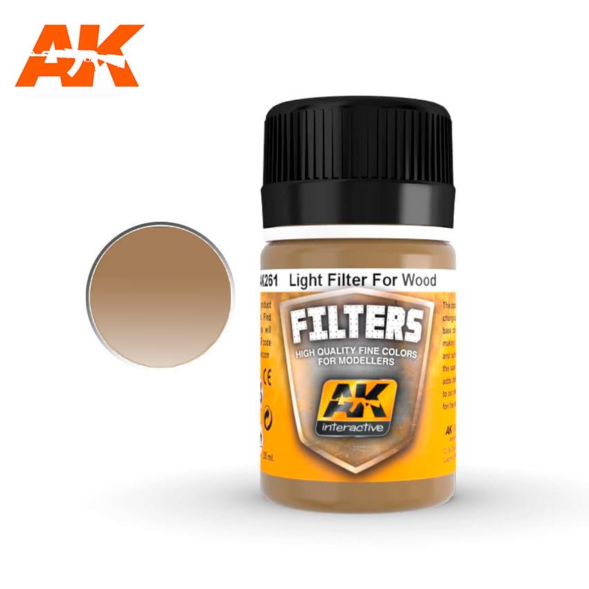 AK Interactive Weathering Products - Light Filter for Wood 35ml