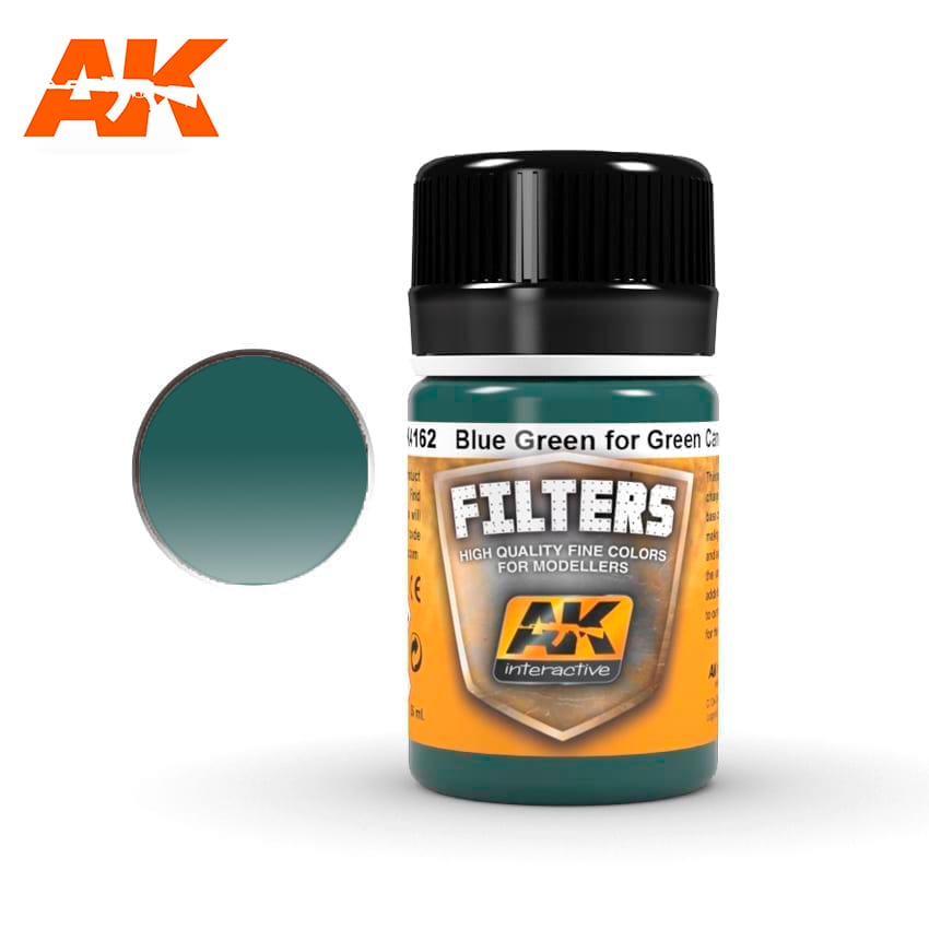 AK Interactive Weathering Products - Light Filter for Green Vehicles