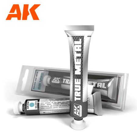 AK Interactive Metallics - True Metal Silver 30ml