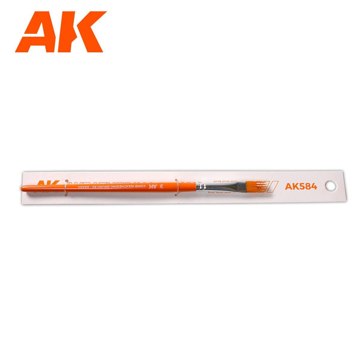 AK Interactive Brushes - COMB Weathering Brush #5