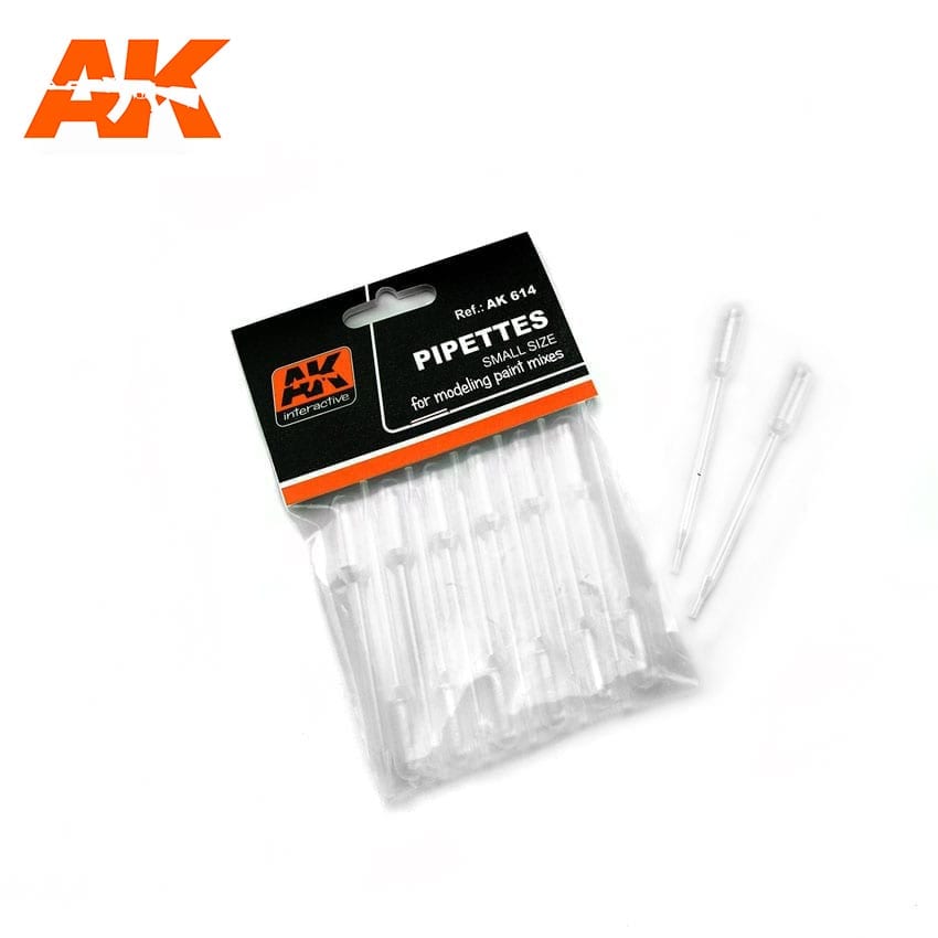 AK Interactive Complements - Pipettes Small Size (12)
